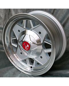 Alloy Wheel 5x12 Maxilite Abarth silver Fiat