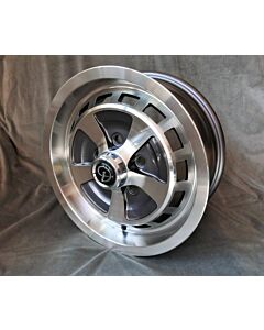 Alloy Wheel 6x15 Maxilite XJS Anthracite/polished Jaguar