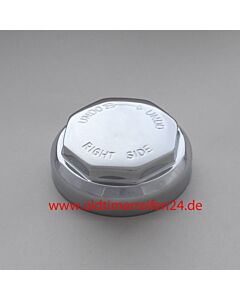 ZV-Mutter 8-kant R-42/12 tpi MWS linke Seite KCK057-12LH Neutral Chromed -TÜV-gerecht-