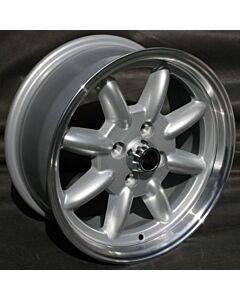 Alloy Wheel 7x13 Maxilite Minilite silver/polished Opel