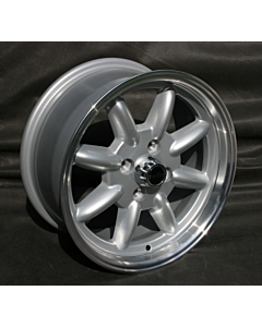 Alloy Wheel 7x15 Maxilite Minilite silver/polished Opel