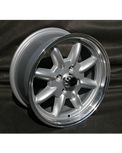 Alloy Wheel 7x15 Maxilite Minilite silver/polished Mazda