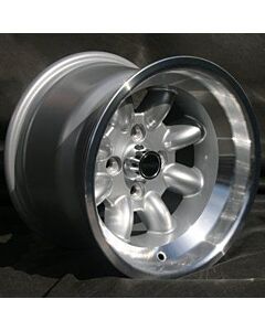 Alloy Wheel 9x13 Maxilite Minilite silver/polished Fiat