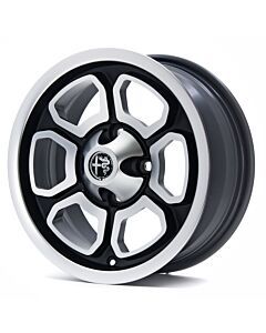 Alloy Wheel 6x14 Maxilite Vega matt black/polished Alfa