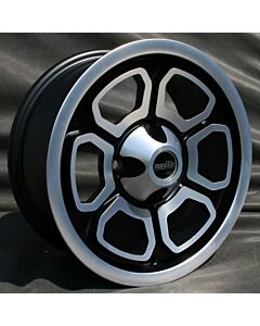 Alloy Wheel 6x14 Maxilite Vega matt black/polished Matra