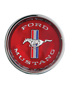 Pony Cap - Red 65-67 Ford Mustang