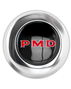 Pontiac Cap - PMD Red On Black Center