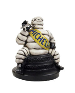 Michelin BIB sitzend Kunststoff ca. 21 cm hoch, ca.  16 cm breit