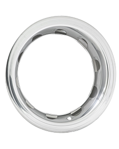 Trim Ring - 15 Inch x 3 Inch Step SS Steel polishe 3 breit Edelstahl 3003-P, poliert