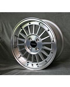 Alufelge 7x15 Maxilite WCHE silber/glanzgedreht Toyota