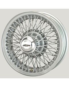 5.0X15 XW-455 TL, silver painted, R52, 72 spokes Curly Hub MWS