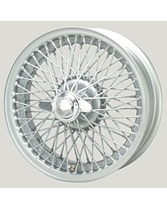 5.0X16 XW-5723 TL, silver painted, R42, 72 spokes Curly Hub MWS