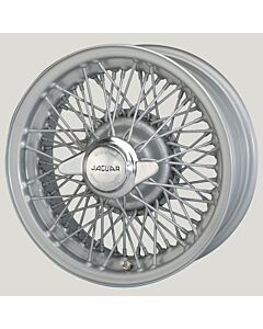 6.0X15 XW-5745 TL, silver painted, 72 spokes Curly Hub MWS