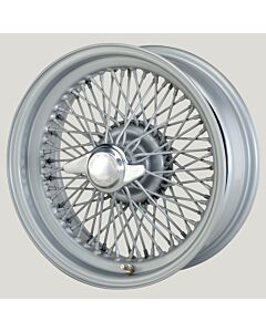 6.0X16 XW-5770 TL, silver painted, R42, 72 spokes Curly Hub MWS