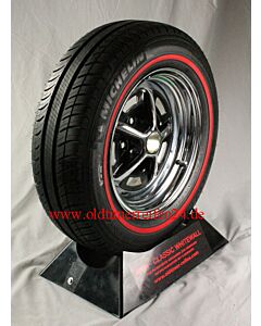 185/70R14 88H TL Michelin Energy Saver + ca. 10mm MOR-Classic Redline