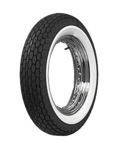 4.50-18 70P TT BECK Coker M/C whitewall 2" (50mm)