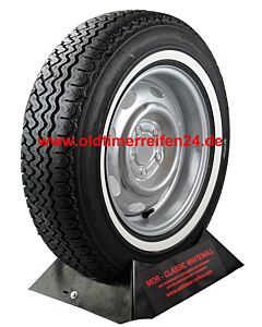 185R15 93H TL Michelin XVS-P ca. 25mm MOR-Classic Weißwand