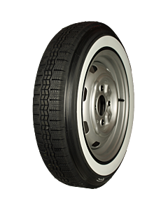 155R15 82T TL Michelin X ca. 40mm MOR-Classic Weißwand