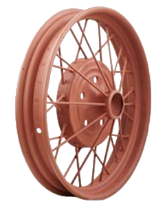 3.0x21 Speichenrad Ford Model A Grundiert Lochkreis 5x5 1/2 - Speichen geschweißt