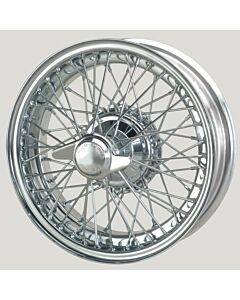 4.5X16 WW5917 TT, chrom, R42, 60 Speichen Vintage One-piece Ripped Hub MWS